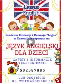 Język angielski dla dzieci i młodzieży